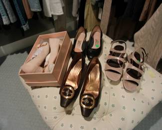 FERRAGAMO, PRADA, AND OTHER DESIGNER SHOES