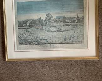 Amos Doolittle Print, As Is