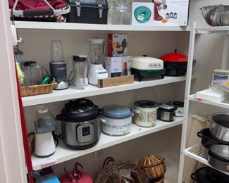 Lots of small appliances