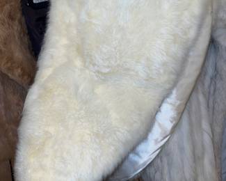 Vintage fur cape
