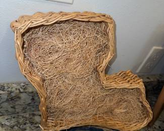 Louisiana wicker basket