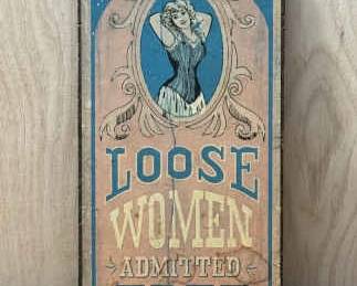 Vintage Novelty Sign