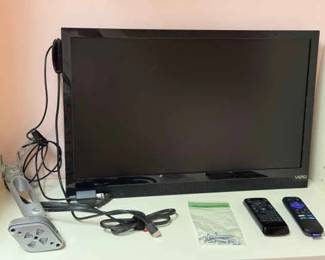 Vizio TV With Mount & Roku