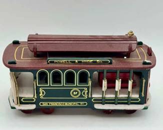 San Francisco Cable Car music box