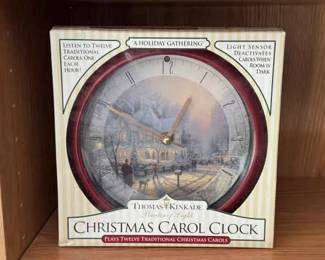 NIB Thomas Kinkade Clock
