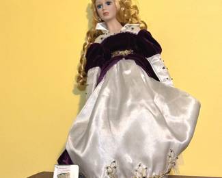 Collections ETC Porcelain Doll