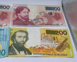 Belgian Currency Lot