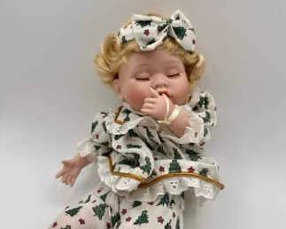 Heritage Signature Collection Christmas Sleeping Baby Doll