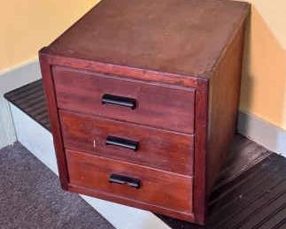 Three Drawer Night Stand