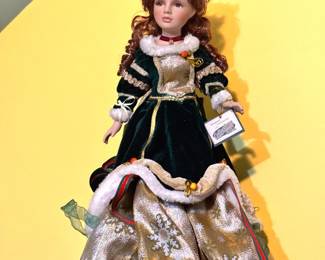 Collections ETC Porcelain Doll