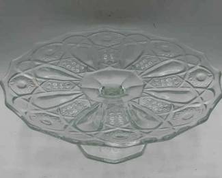 Antique Quintec By McKee Cake Stand