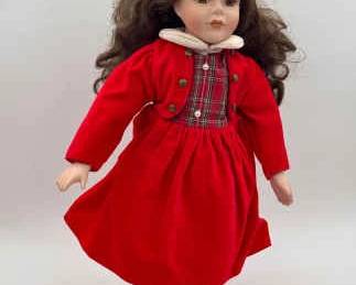 Doll With Red Dress