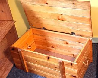 Wooden Footlocker