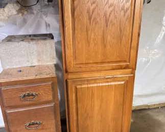 (2) Tool Cabinets And Tool Drawer