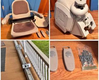Acorn Life Seat On Lemac Stair Lift