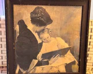 1900s Framed Photo