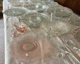 Lots of glassware