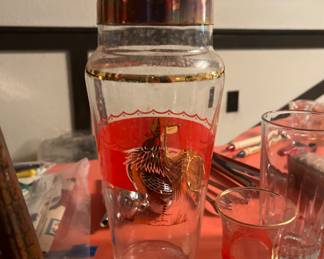 Vintage bar ware