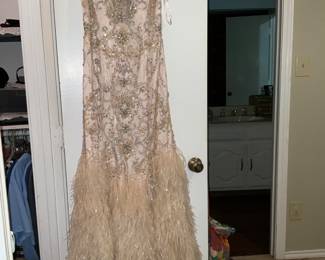beautiful Terry Costa evening dress