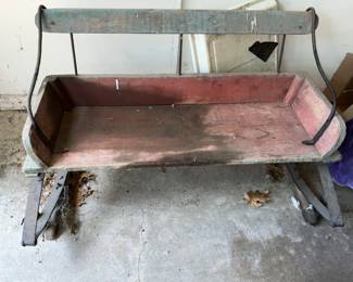 vintage buggy seat
