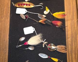 Vintage fishing lures