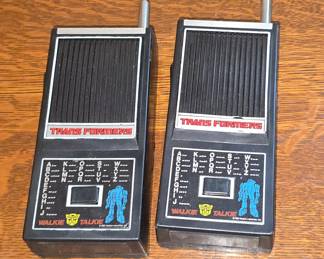 Transformers Walkie Talkies