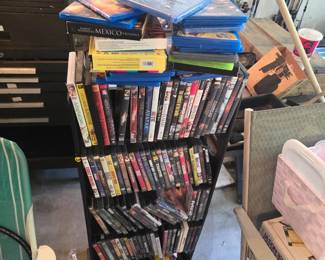 We have dvds and blu rays