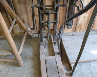 Antique Driller Press