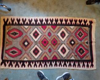 Amazing Native American Weaving minor damage