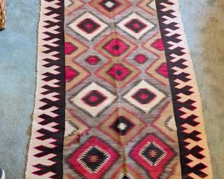 Amazing Native American Weaving minor damage