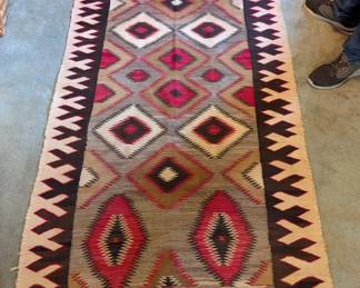 Amazing Native American Weaving minor damage