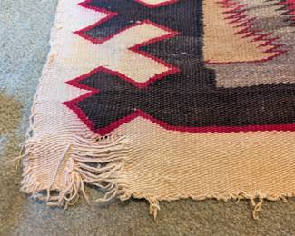 Amazing Native American Weaving minor damage