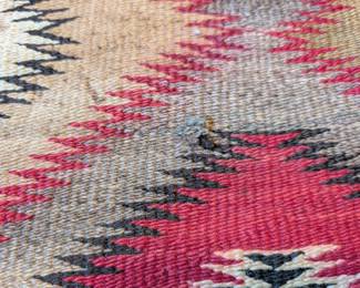 Amazing Native American Weaving minor damage