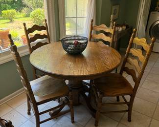 $150 table and 4 chairs