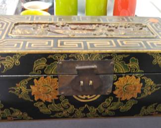 Asian box from House of Jade in Folsom, CA