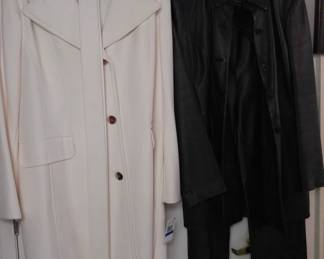 Michael Kors coat, new with tags, INC leather jacket/pants