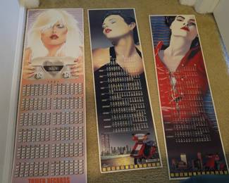 Frank Carson Vintage Tower Calendar posters 1980's