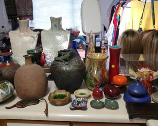Ceramic art- vintage 50's - current, Brian Hayes, Thomas Webber, Waylande Gregory, Fantoni, Jeff Nebeker, Carl Paak, much more