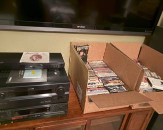electronics, VHS, DVD