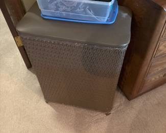 wicker hamper