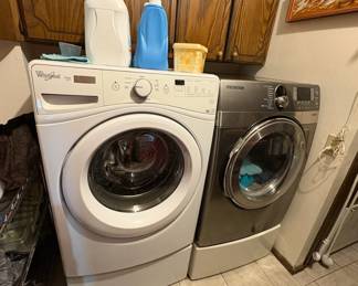 washer and dryer