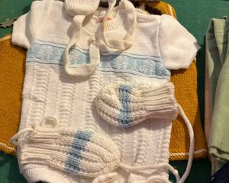 baby knit  outfit