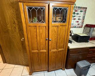 desk armoire