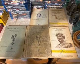 vintage phone books