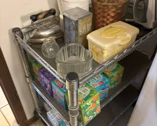 small rolling cart