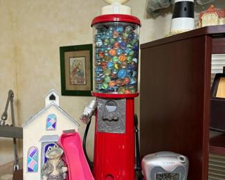 Gas pump- marbles will be sold separately