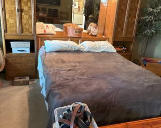 queen bed