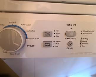 Frigidaire Washer and Dryer Apartment Size