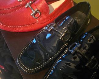 Ferragamo Gancini Buckle Driver Loafers/shoes and other shoes and boots!