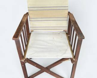 Vintage Wooden Lawn Chair